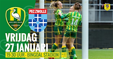 ADO Den Haag Vrouwen - PEC Zwolle