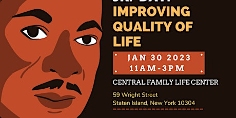 Community event : Martin Luther King Jr  Day " Improving Quality Of Life "