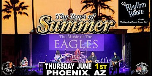 The Rhythm Room presents an evening with the Music Of The Eagles! primary image