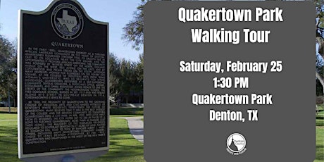 Quakertown Park Walking Tour