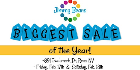 Jimmy Beans Biggest Yard Sale of the Year!