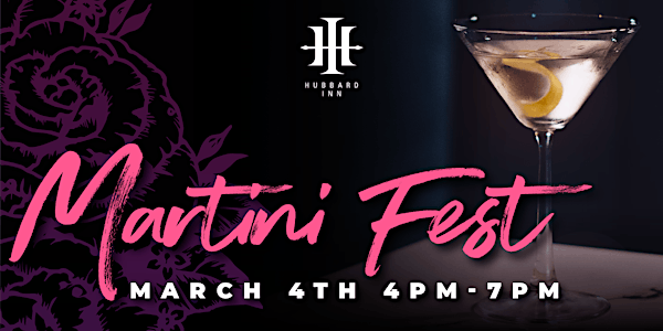 Chicago Martini Fest at Hubbard Inn -  15 Martini Tastings Included