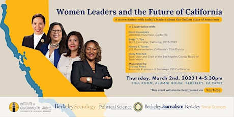 Women Leaders & The Future of California