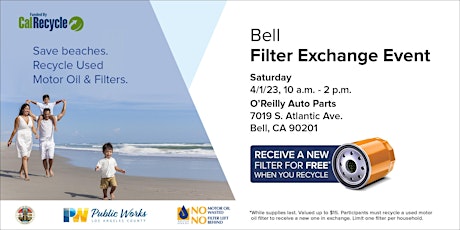 Bell FREE Oil Filter Exchange Event