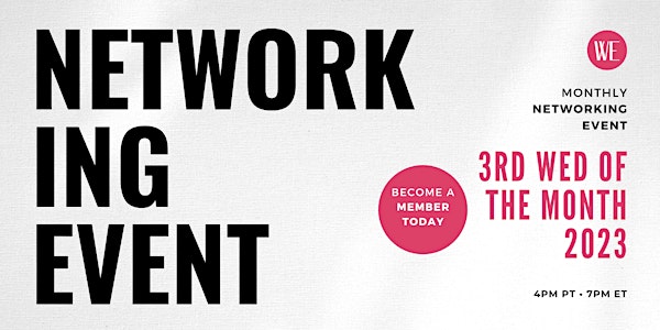 We Connect Networking for Women Entrepreneurs