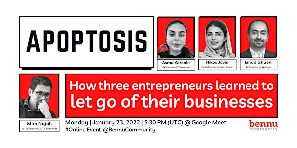 Apoptosis: How three entrepreneurs learned to let go of their businesses