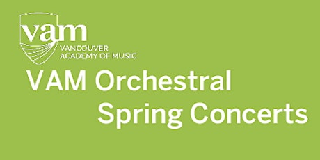 VAM Pre-Junior Symphony Spring Concert