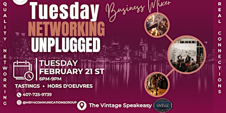 Tuesday Networking Unplugged