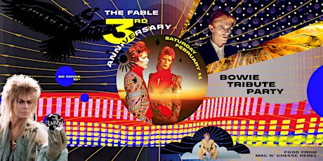 David Bowie Tribute Party / The Fable's 3rd Anniversary