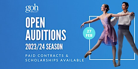 Goh Ballet Youth Company and Scholarship Audition