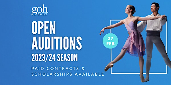 Goh Ballet Youth Company and Scholarship Audition