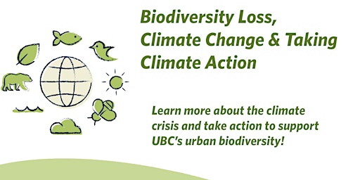 Biodiversity Loss, Climate Change & Taking Climate Action