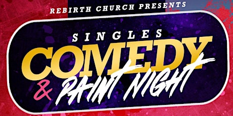 Singles Comedy and Paint Night