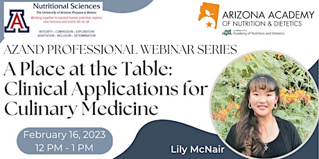 A Place at the Table: Clinical Applications for Culinary Medicine