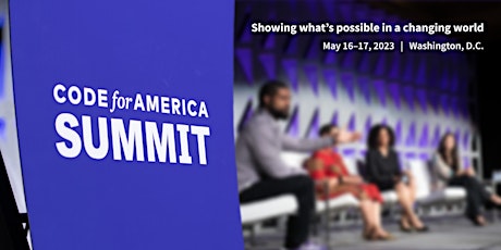 Imagem principal de Code for America Summit 2023