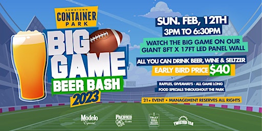 The Big Game Viewing Party