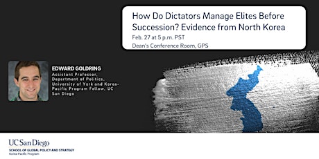 How Do Dictators Manage Elites Before Succession? Evidence from North Korea