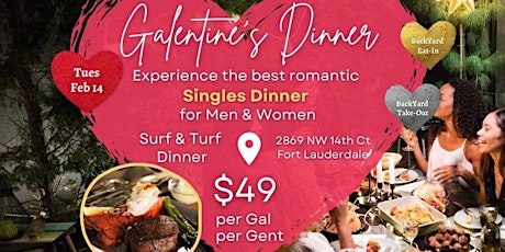 Galentine's Dinner for Men & Women