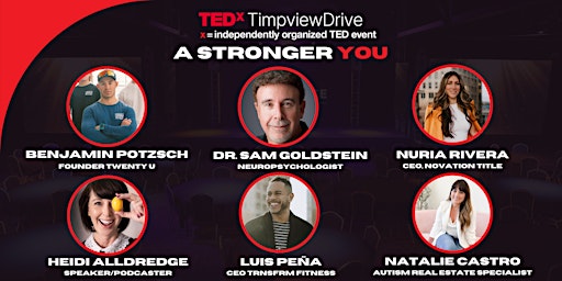 TEDx Timpview Drive "A Stronger You"