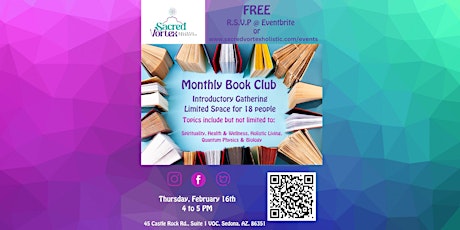 Free First Book Club Gathering