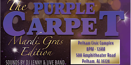 The Purple Carpet:  Mardi Gras Edition