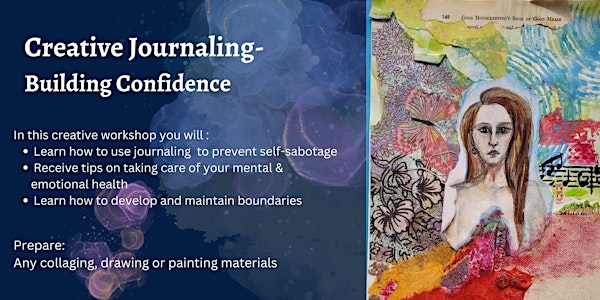 Creative Journaling- Building Self Confidence