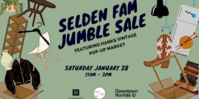 Selden Fam Jumble Sale + Hanks Vintage Pop-up Market