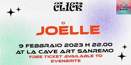 Click - JOELLE Live - Sanremo @La Cave Art
