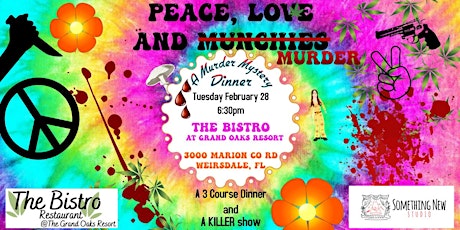 Peace, Love & Murder - an Immersive Murder Mystery Dinner Event