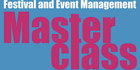 Tallinn Festival and Event Management Masterclass