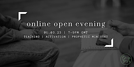 Online Open Evening with Kingdom Living Ministries