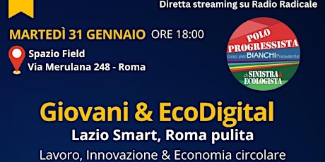 Giovani & Ecodigital : Lazio Smart e Roma Pulita