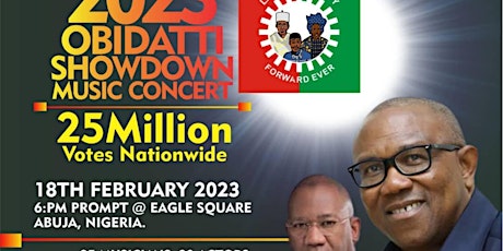 NYDP Stages Musical Endorsement Campaign Concert in Africa for Peter Obi