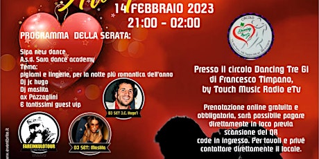 ALL YOU CAN LOVE SAN VALENTINO PARTY