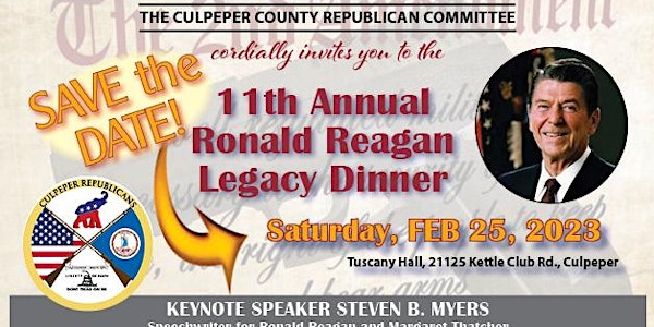 11th Annual Ronald Reagan Legacy Dinner