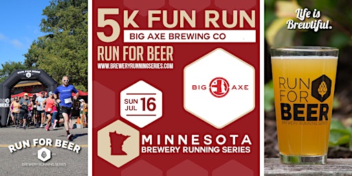 Beer Run x Big Axe Brewing Co | 2023 MN Brewery Running Series
