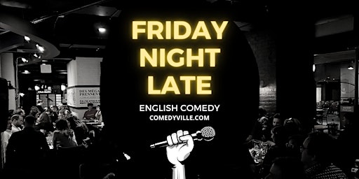 English Comedy Show Montreal ( Stand-Up Comedy ) COMEDYVILLE.COM 11 pm  primärbild