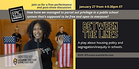 Between the Lines Live Performance and Panel Discussion