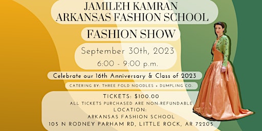 Arkansas Fashion School 2023 Emerging Designers Fashion Show