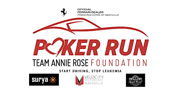 Start Driving Stop Leukemia Poker Run 2023