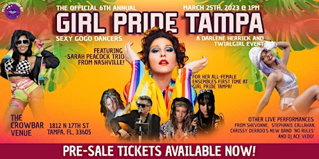 Official GIRL PRIDE Tampa March 25th, 2023