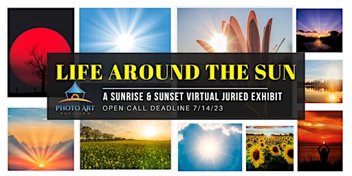 Imagen principal de OPEN CALL DEADLINE: Life Around The Sun – Sunrise & Sunset Virtual Exhibit