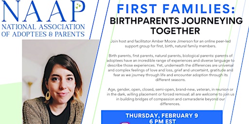 First Families: Birthparents Journeying Together - Support Group