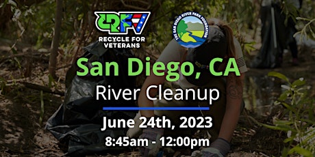 San Diego River Cleanup with local Veterans