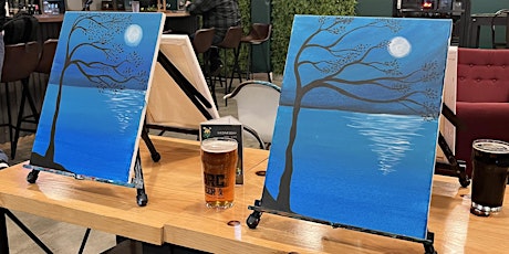 Brushes & Brews at Brewing Reserve of California