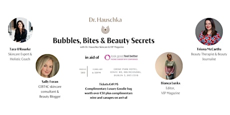 Dr. Hauschka invites you to ‘Bubbles, bites and beauty secrets’