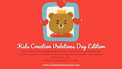 Kids Creations Valentine's Day Edition