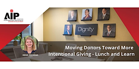 Moving Donors Toward More Intentional Giving - Lunch and Learn