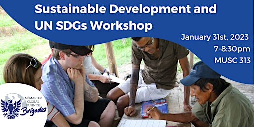 Sustainable Development and UN SDGs Workshop (MUSC 313)