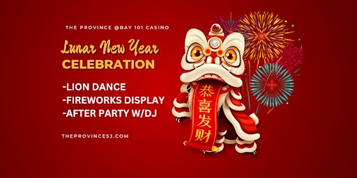 Fireworks Display & Lion Dance - The Province - Bay 101 Casino